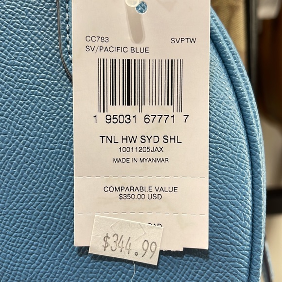 Coach Sydney Satchel 
SV/Pacific Blue - Picture 6 of 16